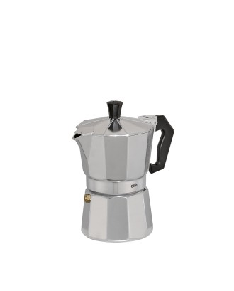Espressor pentru 3 cesti, argintiu, colectia Classico - CILIO
